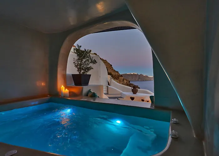 Villa Blue Art Caves Oia